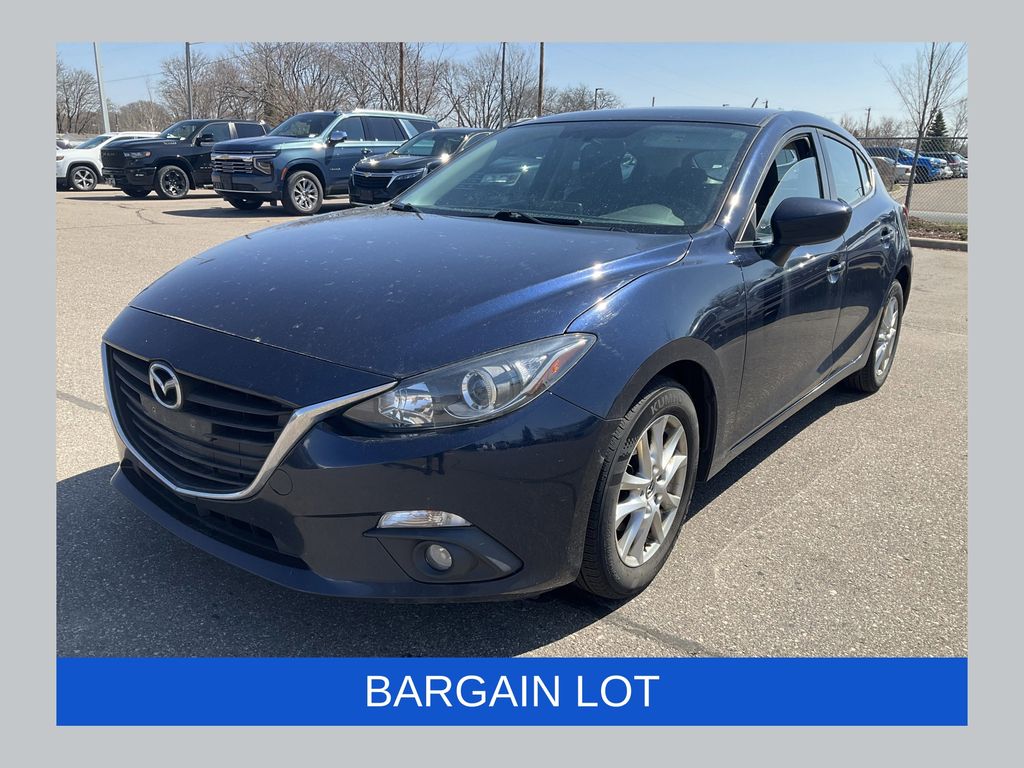 Deep Crystal Blue Mica 2016 Mazda MAZDA3 i Touring Hatchback Hatchback Front-Wheel Drive 6-Speed Automatic
