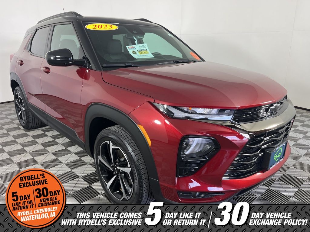 Red (Crimson Metallic) 2023 Chevrolet Trailblazer RS AWD SUV / Crossover Four-Wheel Drive 9-Speed Automatic