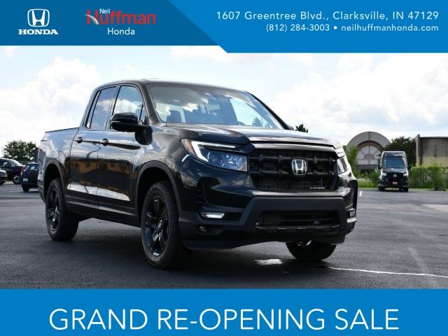 Crystal Black Pearl 2026 Honda Ridgeline Pickup Truck All-Wheel Drive 9-Speed Automatic