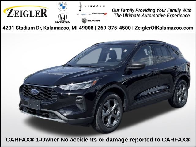 Black Metallic 2025 Ford Escape SUV / Crossover All-Wheel Drive 8-Speed Automatic