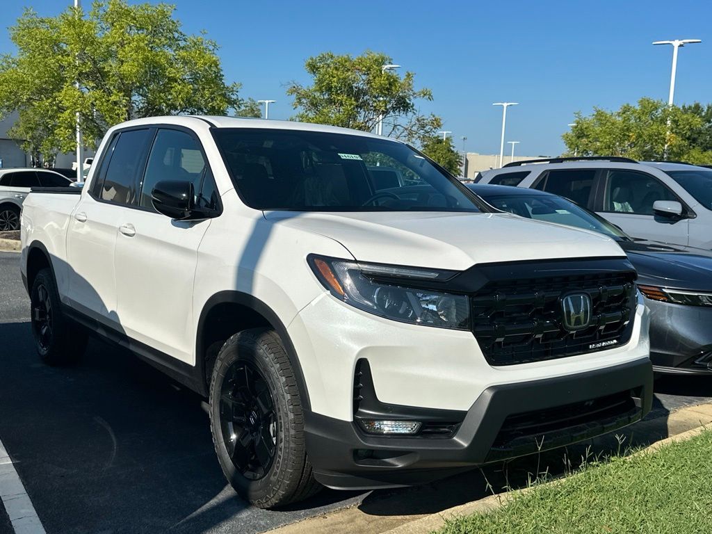 Platinum White Pearl 2026 Honda Ridgeline Pickup Truck All-Wheel Drive 9-Speed Automatic