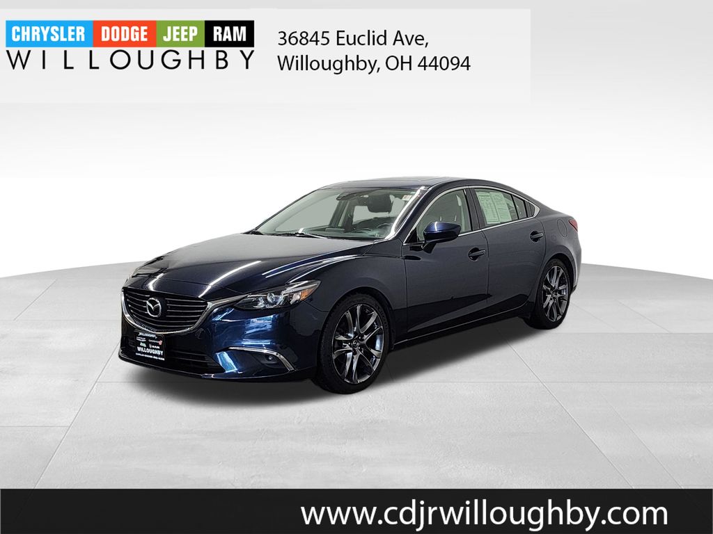 Deep Crystal Blue Mica 2016 Mazda MAZDA6 Sedan Front-Wheel Drive 6-Speed Automatic