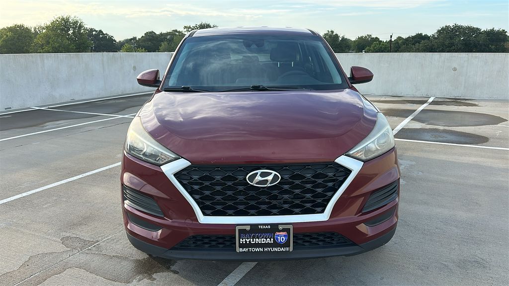 2020 Hyundai Tucson SE Red at DeMontrond Ford
