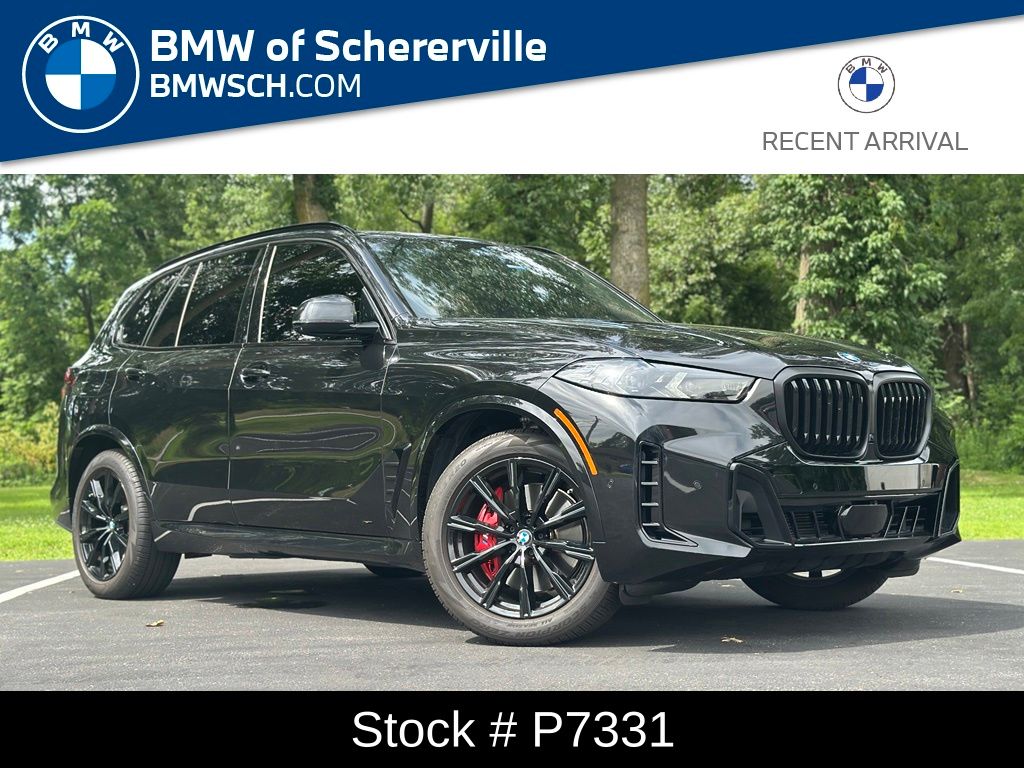 Black Sapphire Metallic 2024 BMW X5 SUV / Crossover All-Wheel Drive 8-Speed Automatic