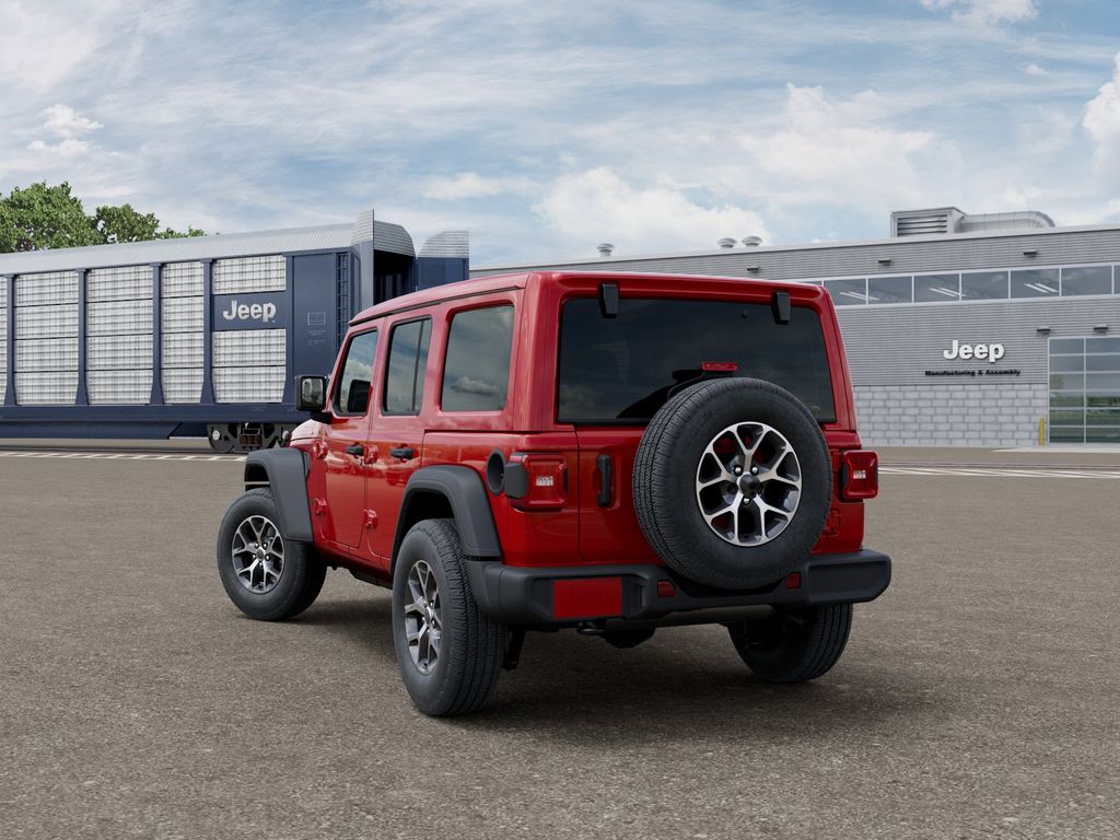 New 2026 Firecracker Red Clearcoat Jeep Sport S image 3