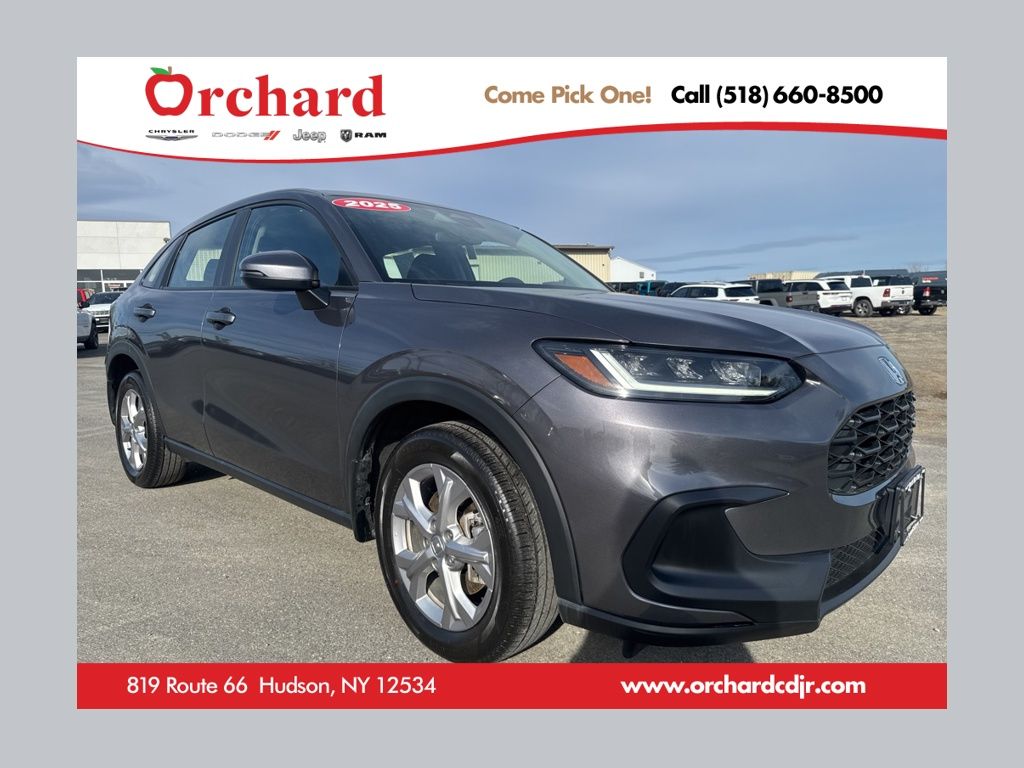 Gray 2025 Honda HR-V LX AWD SUV / Crossover All-Wheel Drive Continuously Variable Transmission