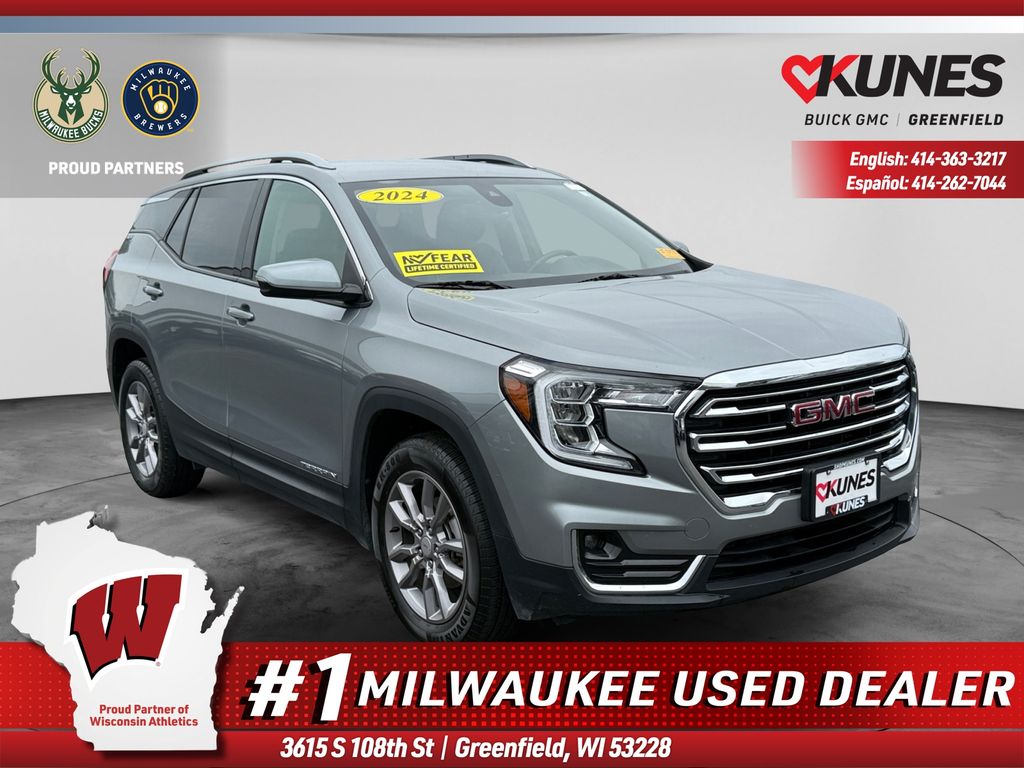 Sterling Metallic 2024 GMC Terrain SUV / Crossover All-Wheel Drive 9-Speed Automatic