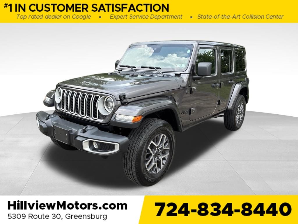 Gray (Granite Crystal Metallic Clearcoat) 2025 Jeep Wrangler SUV / Crossover Four-Wheel Drive 8-Speed Automatic
