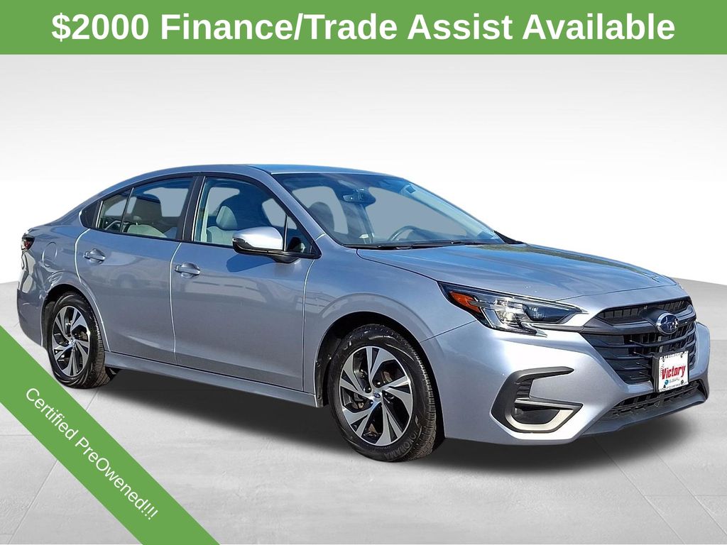 Ice Silver Metallic 2024 Subaru Legacy Sedan All-Wheel Drive Continuously Variable Transmission