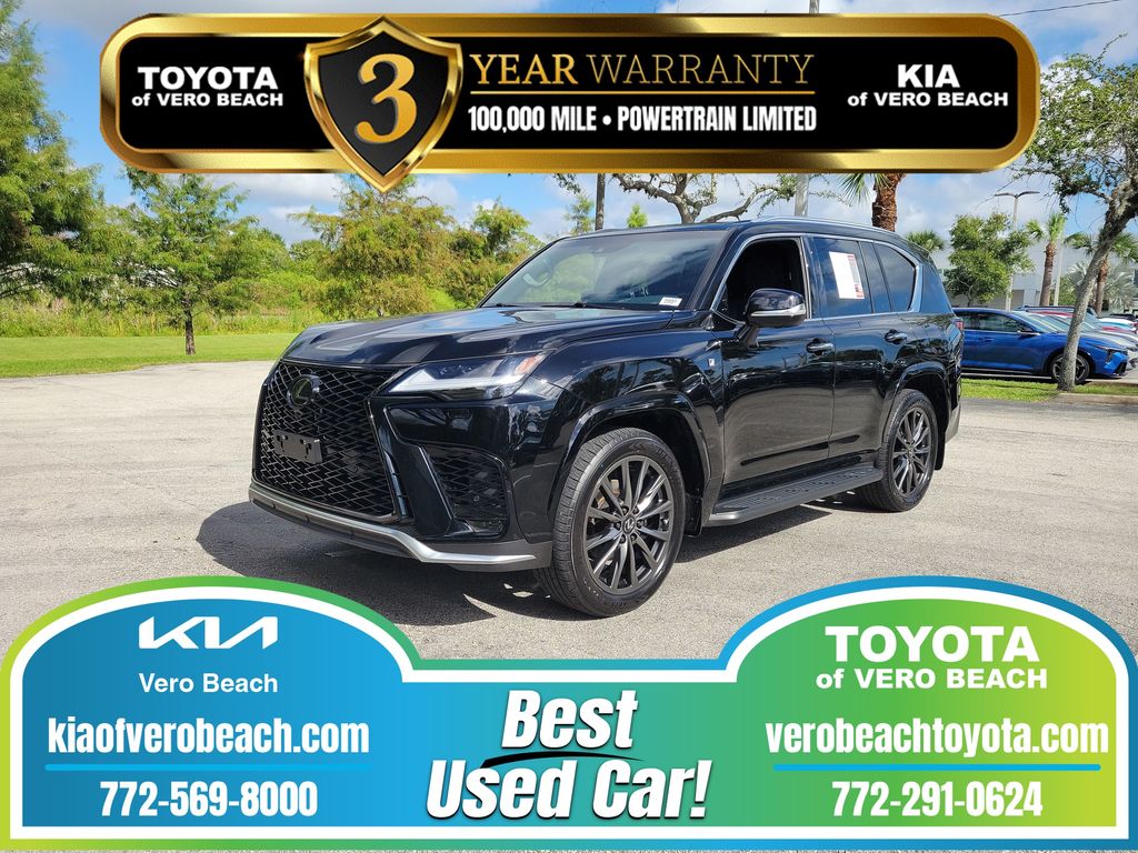 Black 2024 Lexus LX SUV / Crossover Automatic