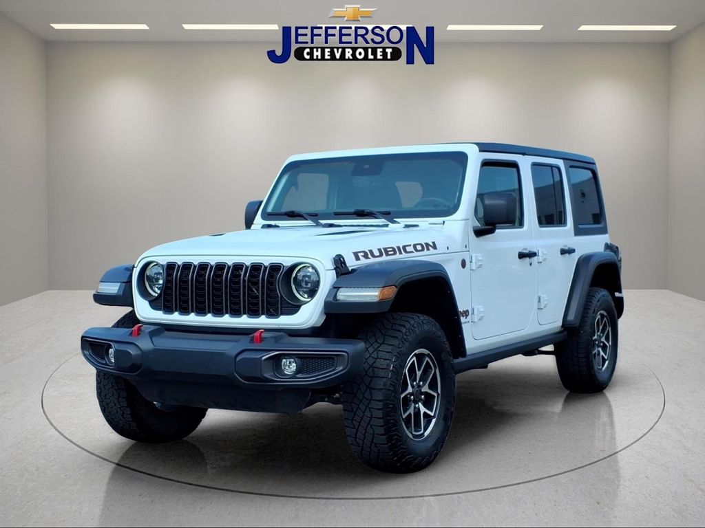 Bright White Clearcoat 2024 Jeep Wrangler SUV / Crossover Four-Wheel Drive 8-Speed Automatic