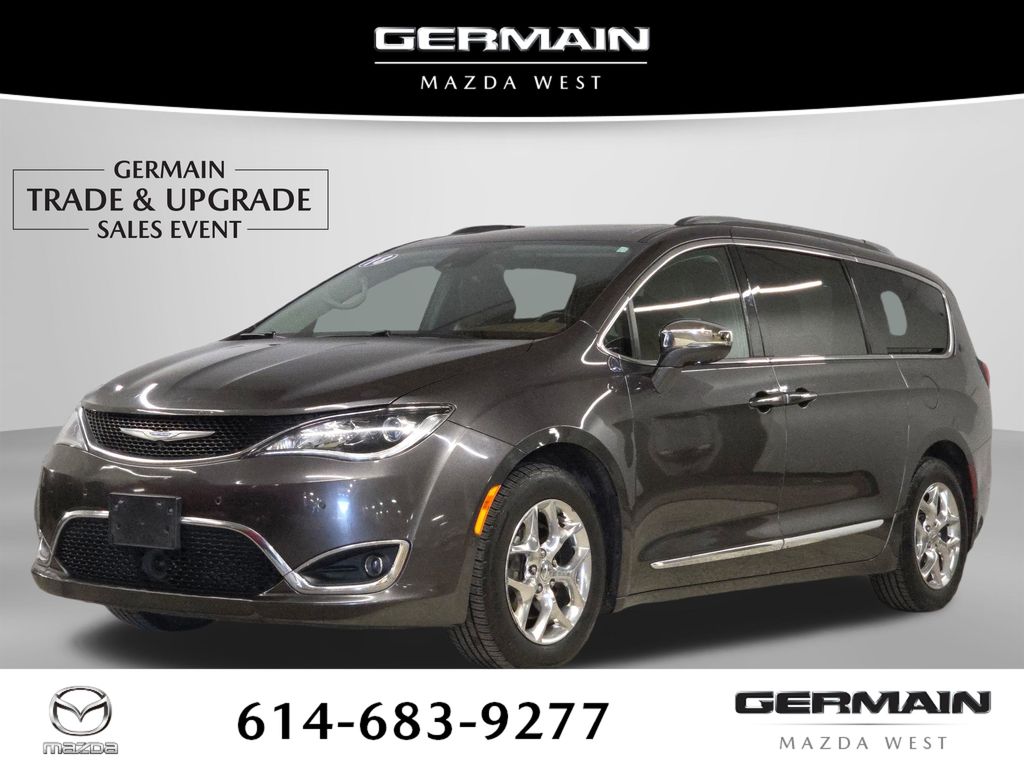 Gray (Granite Crystal Metallic Clearcoat) 2018 Chrysler Pacifica Limited FWD Minivan Front-Wheel Drive 9-Speed Automatic