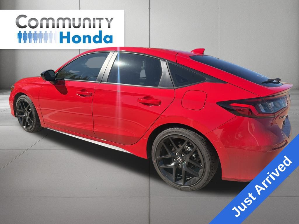 2025 Honda Civic Sport Red at Community Honda