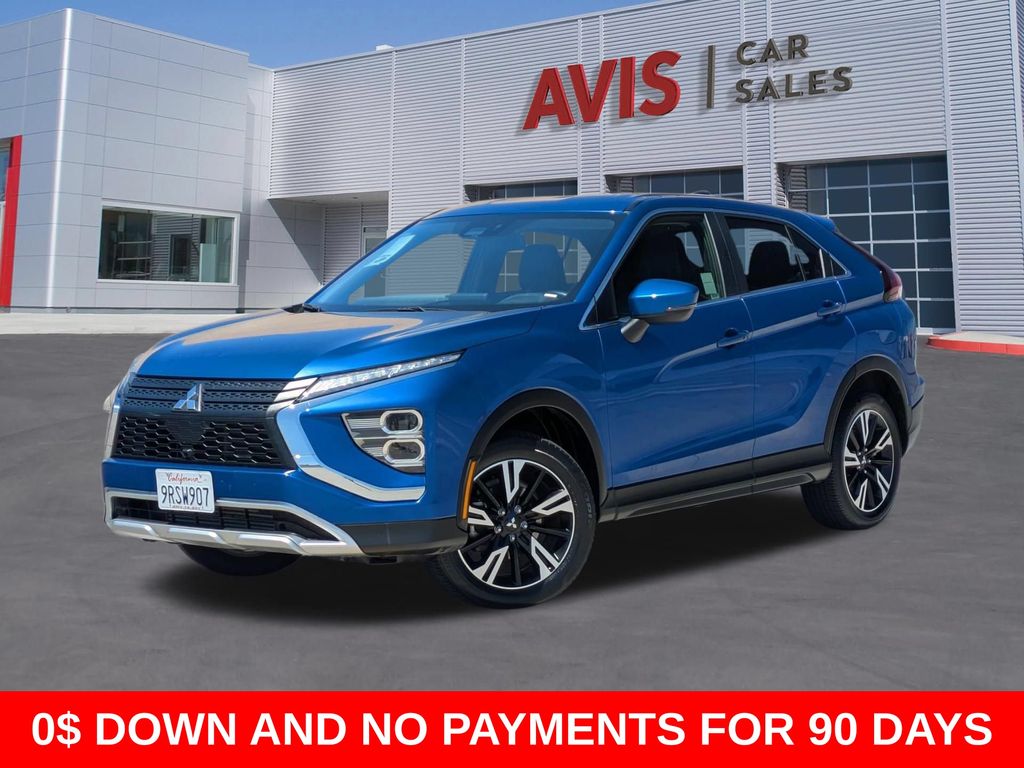 Blue 2025 Mitsubishi Eclipse Cross SE S-AWC SUV / Crossover All-Wheel Drive Continuously Variable Transmission