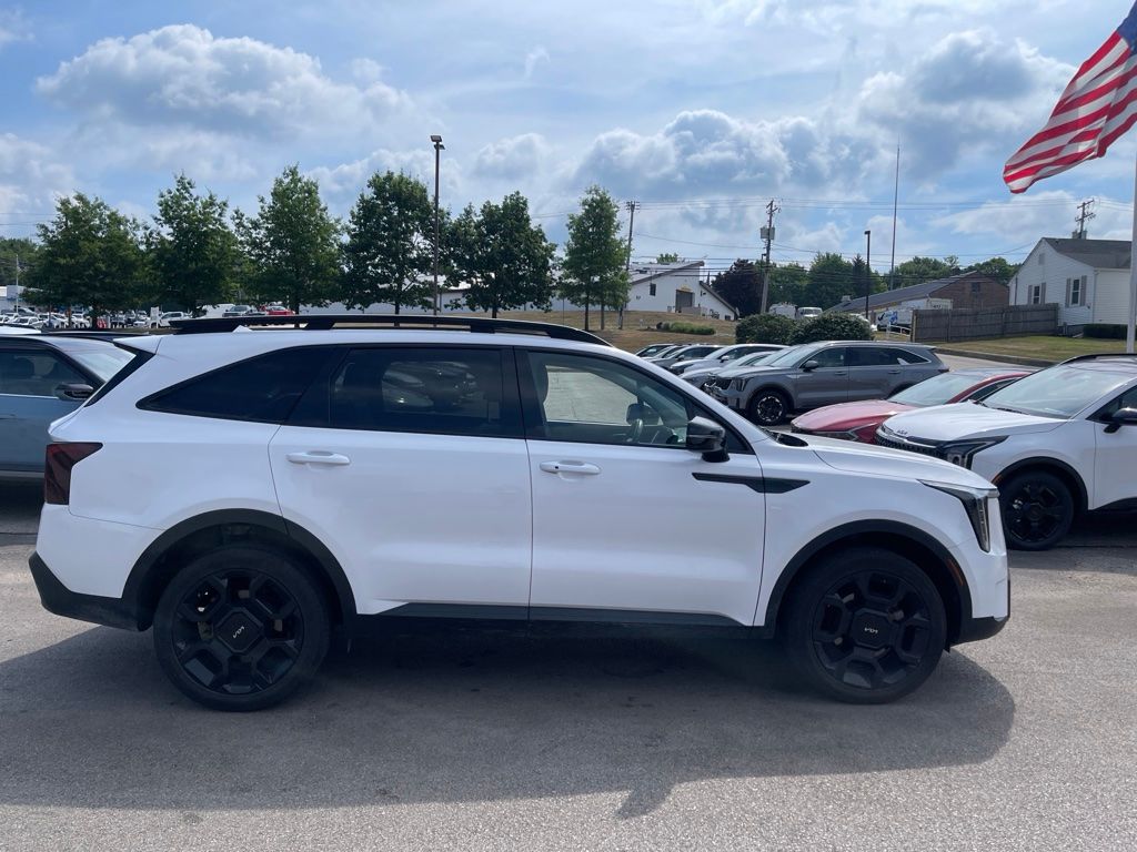 Glacial White Pearl 2024 Kia Sorento SUV / Crossover All-Wheel Drive 8-Speed Dual Clutch