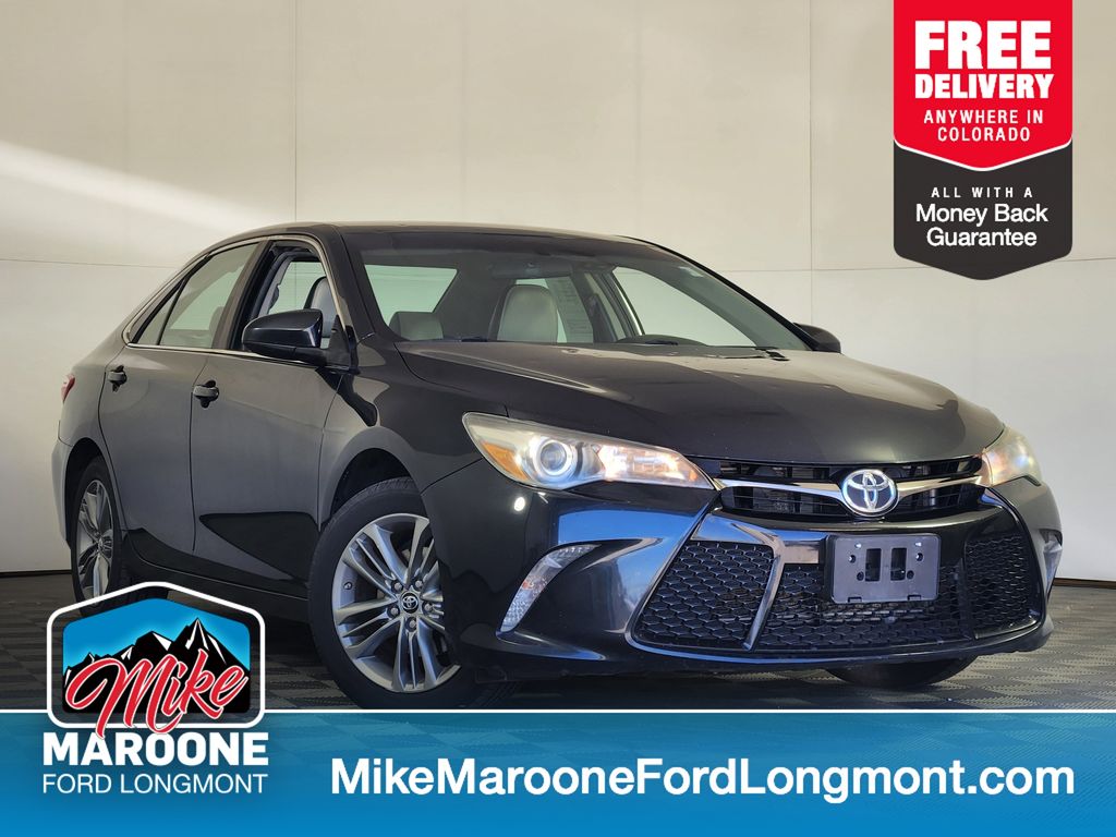 Cosmic Gray Mica 2015 Toyota Camry Sedan Front-Wheel Drive 6-Speed Automatic