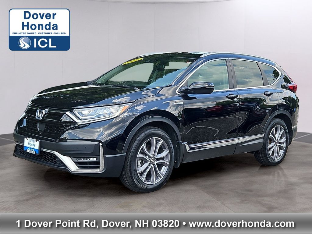 Black 2021 Honda CR-V Hybrid SUV / Crossover All-Wheel Drive Continuously Variable Transmission