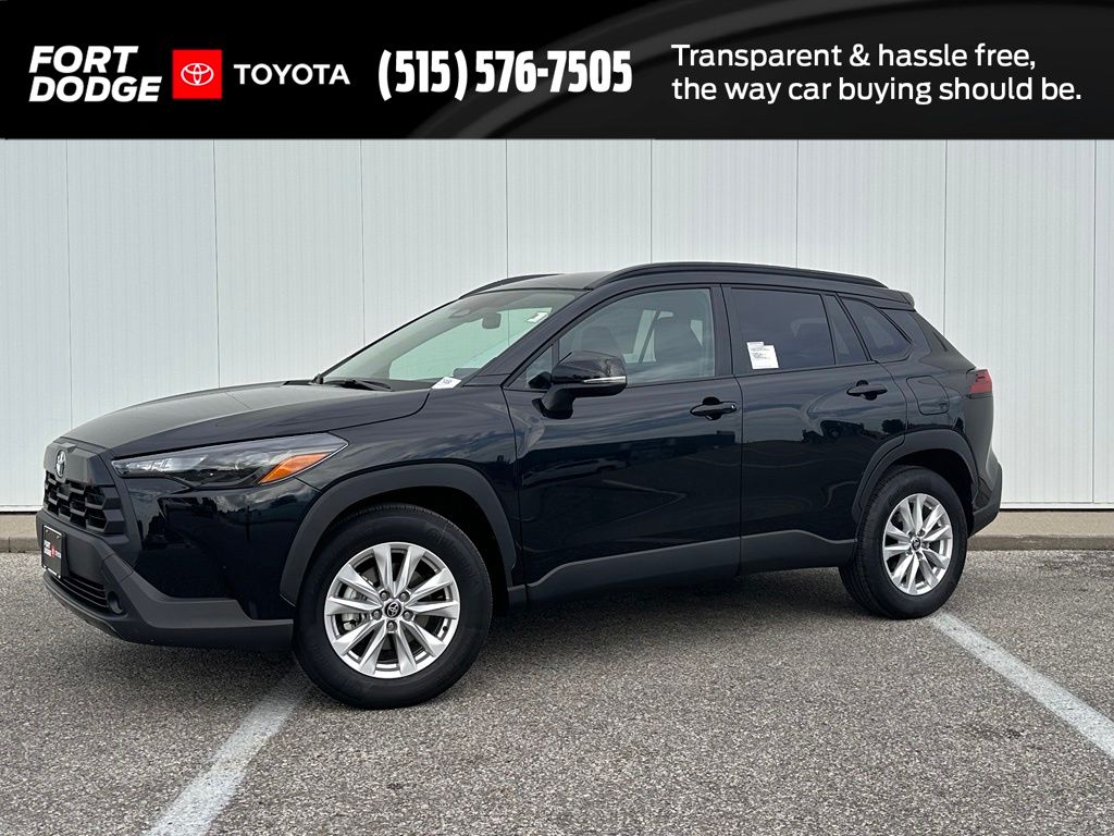 Jet Black 2026 Toyota Corolla Cross SUV / Crossover All-Wheel Drive Continuously Variable Transmission