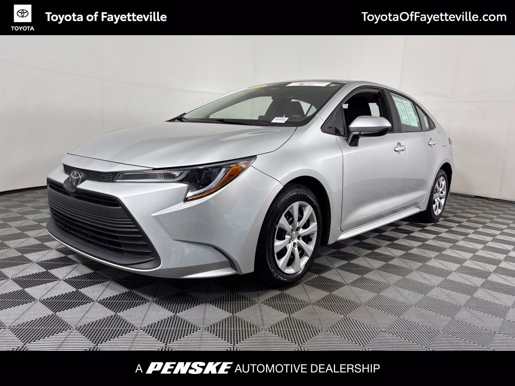 Classic Silver Metallic 2025 Toyota Corolla Sedan Front-Wheel Drive Continuously Variable Transmission