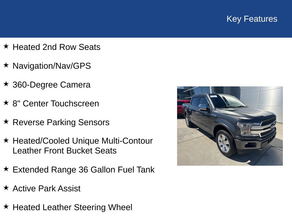 2019 Ford F-150 Platinum