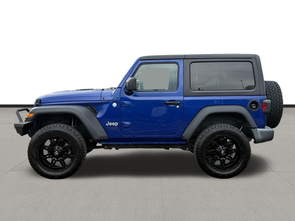 2018 Jeep Wrangler Sport S Blue at DeMontrond Ford