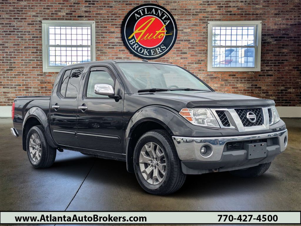 Gray (Magnetic Black Pearl) 2019 Nissan Frontier Pickup Truck Four-Wheel Drive 5-Speed Automatic Overdrive