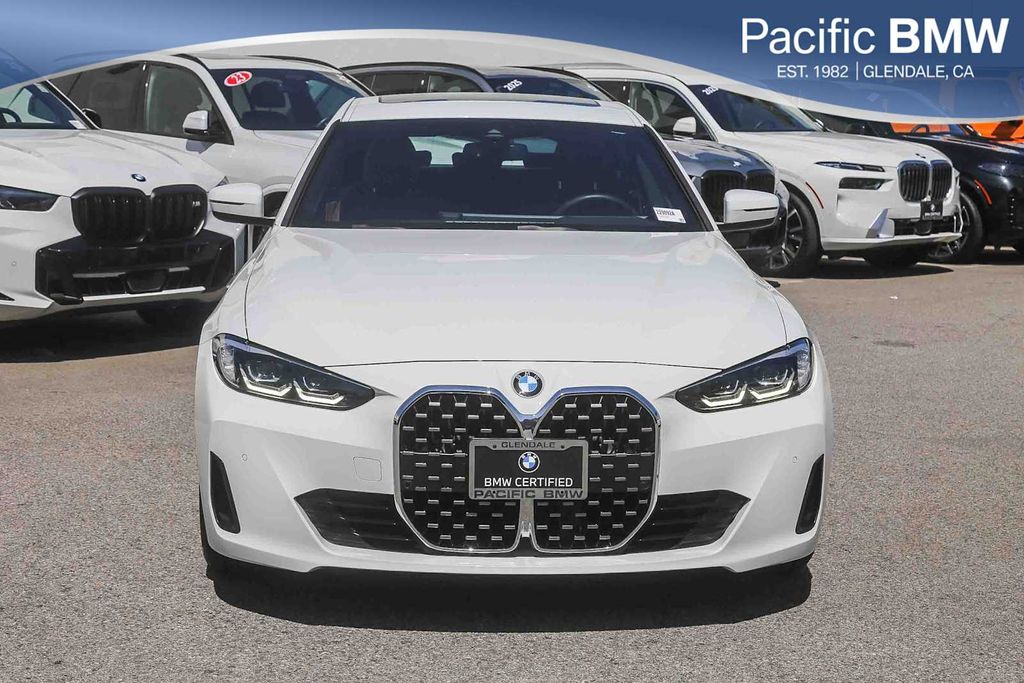 Alpine White 2024 BMW 4 Series 430i Gran Coupe RWD Coupe Rear-Wheel Drive 8-Speed Automatic