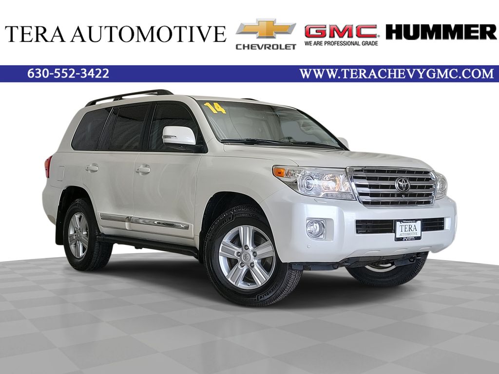 White (Blizzard Pearl) 2014 Toyota Land Cruiser AWD SUV / Crossover All-Wheel Drive 6-Speed Automatic