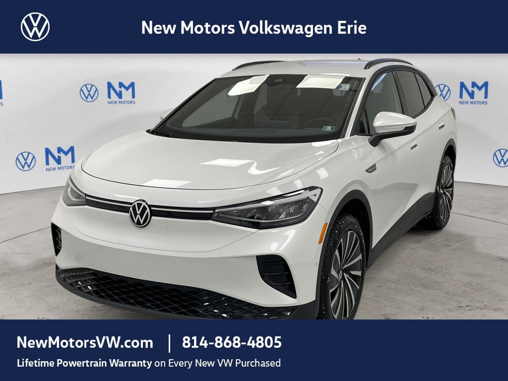 Opal White Pearl 2025 Volkswagen ID.4 SUV / Crossover All-Wheel Drive Automatic