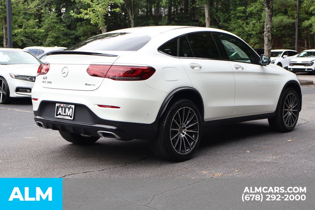 Used 2021 White Mercedes-Benz GLC 300 Coupe image 7