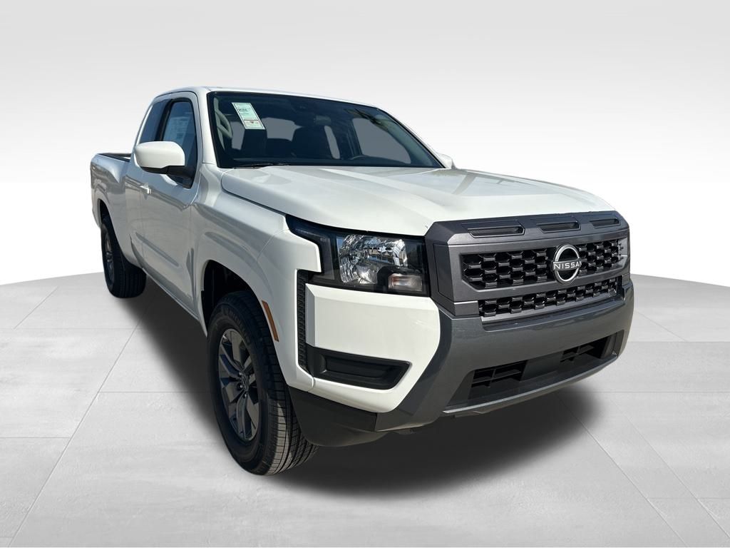 2025 Glacier White Nissan Frontier SV RWD Truck