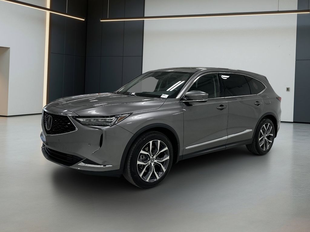 Gray 2023 Acura MDX FWD with Technology Package SUV / Crossover Front-Wheel Drive Automatic