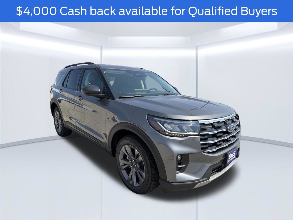 Carbonized Gray Metallic 2026 Ford Explorer SUV / Crossover All-Wheel Drive Automatic
