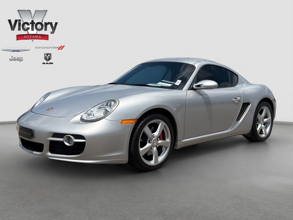 Silver 2008 Porsche Cayman S Coupe Rear-Wheel Drive 5-Speed Automatic