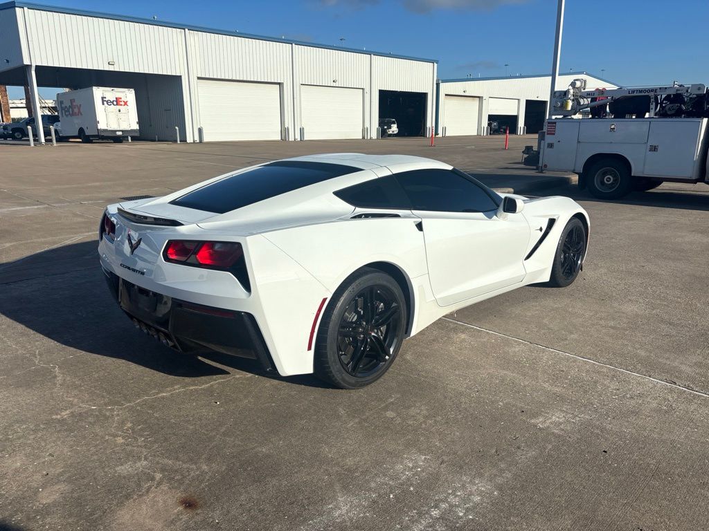 2017 Chevrolet Corvette Stingray White at Bayway Cadillac of The Woodlands