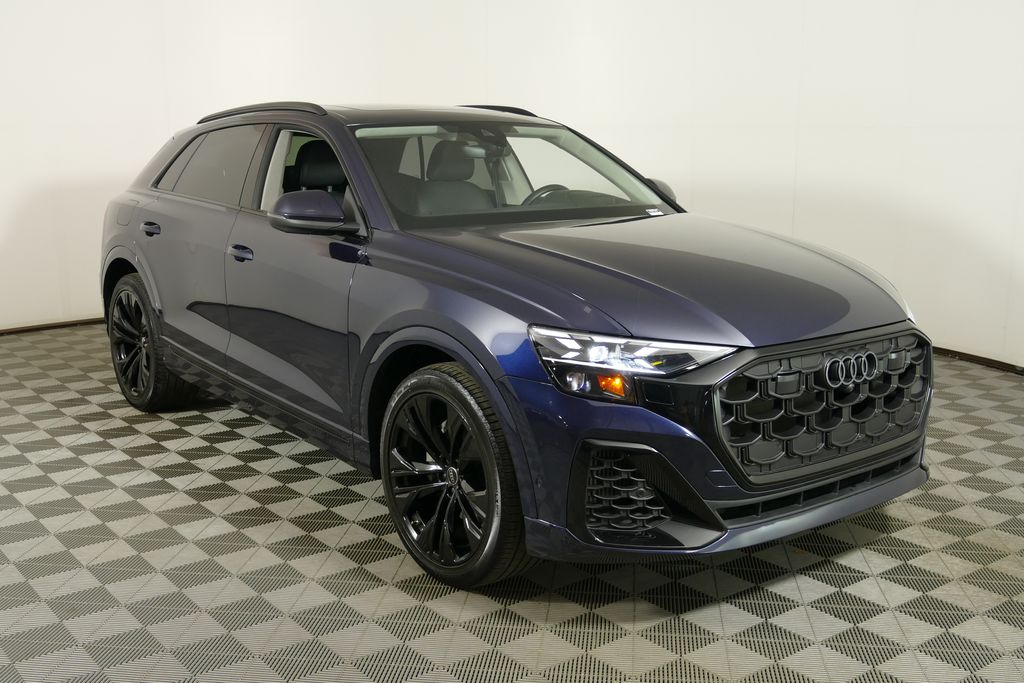 Waitomo Blue Metallic 2024 Audi Q8 SUV / Crossover All-Wheel Drive 8-Speed Automatic
