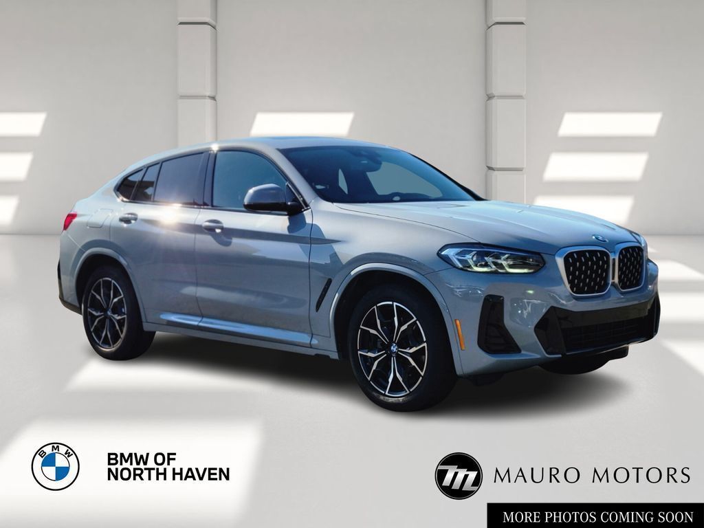 Gray Metallic 2025 BMW X4 SUV / Crossover All-Wheel Drive 8-Speed Automatic