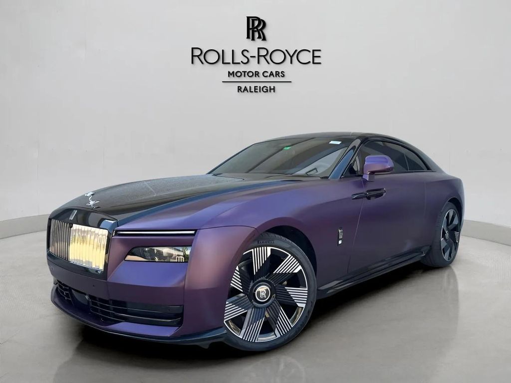Twilight Blue 2024 Rolls-Royce Spectre AWD Coupe All-Wheel Drive 1-Speed Automatic