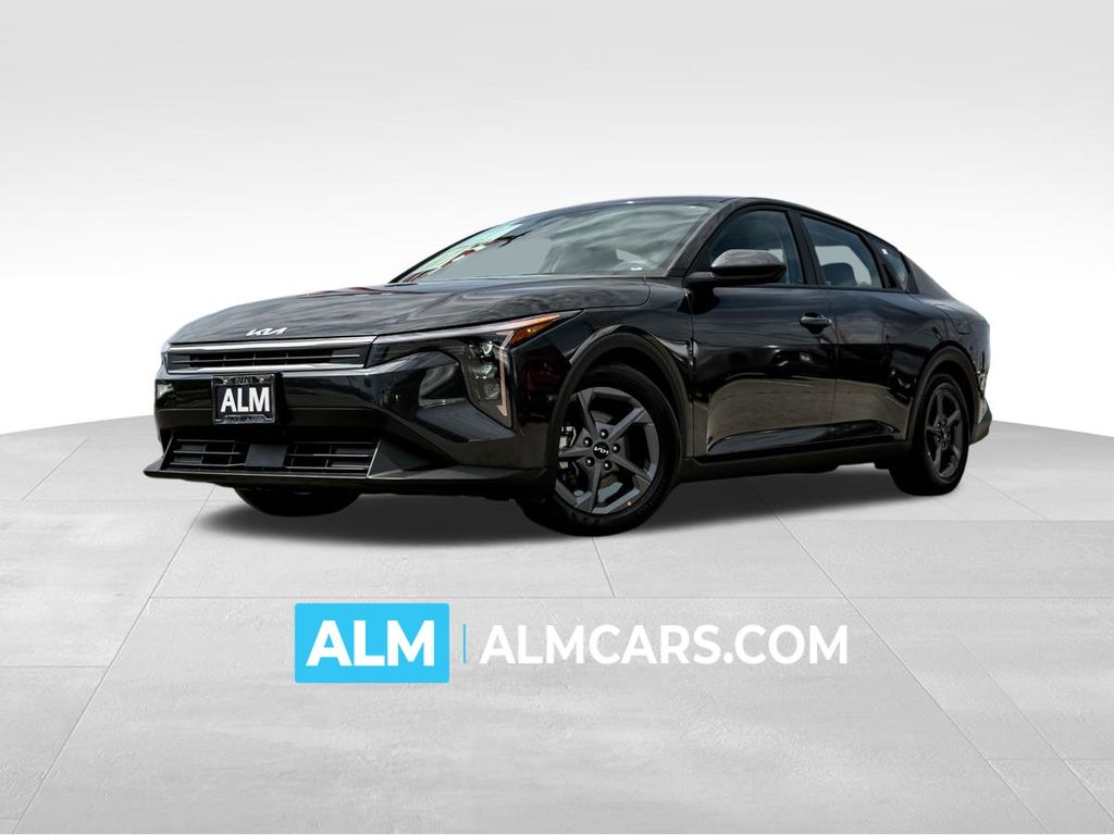 Interstellar Gray 2025 Kia K4 LXS FWD Sedan Front-Wheel Drive Continuously Variable Transmission