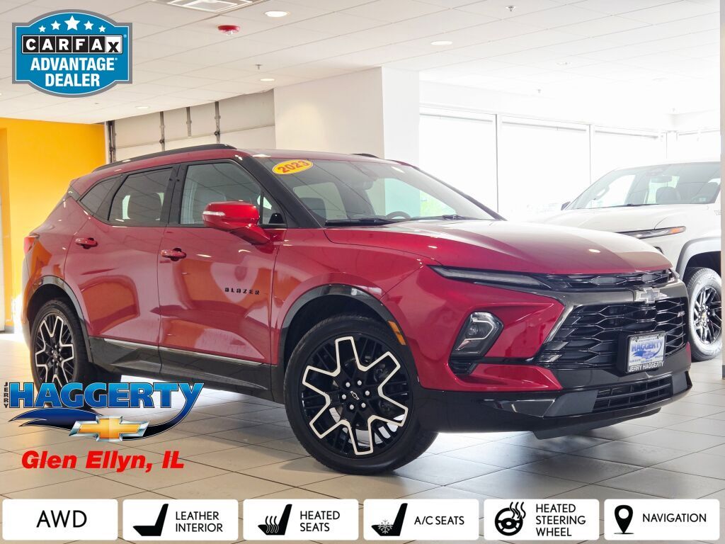 Radiant Red Tintcoat 2023 Chevrolet Blazer SUV / Crossover All-Wheel Drive 9-Speed Automatic Overdrive