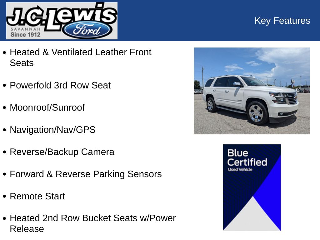 2017 Chevrolet Tahoe Premier