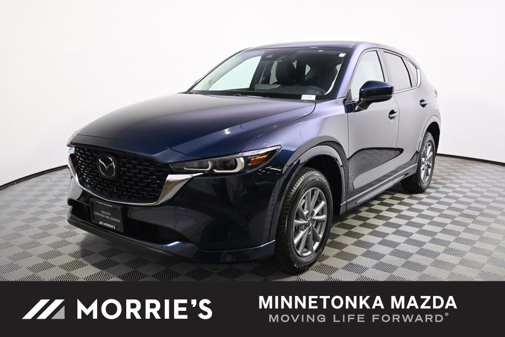 Deep Crystal Blue Mica 2025 Mazda CX-5 2.5 S Select AWD SUV / Crossover All-Wheel Drive 6-Speed Automatic
