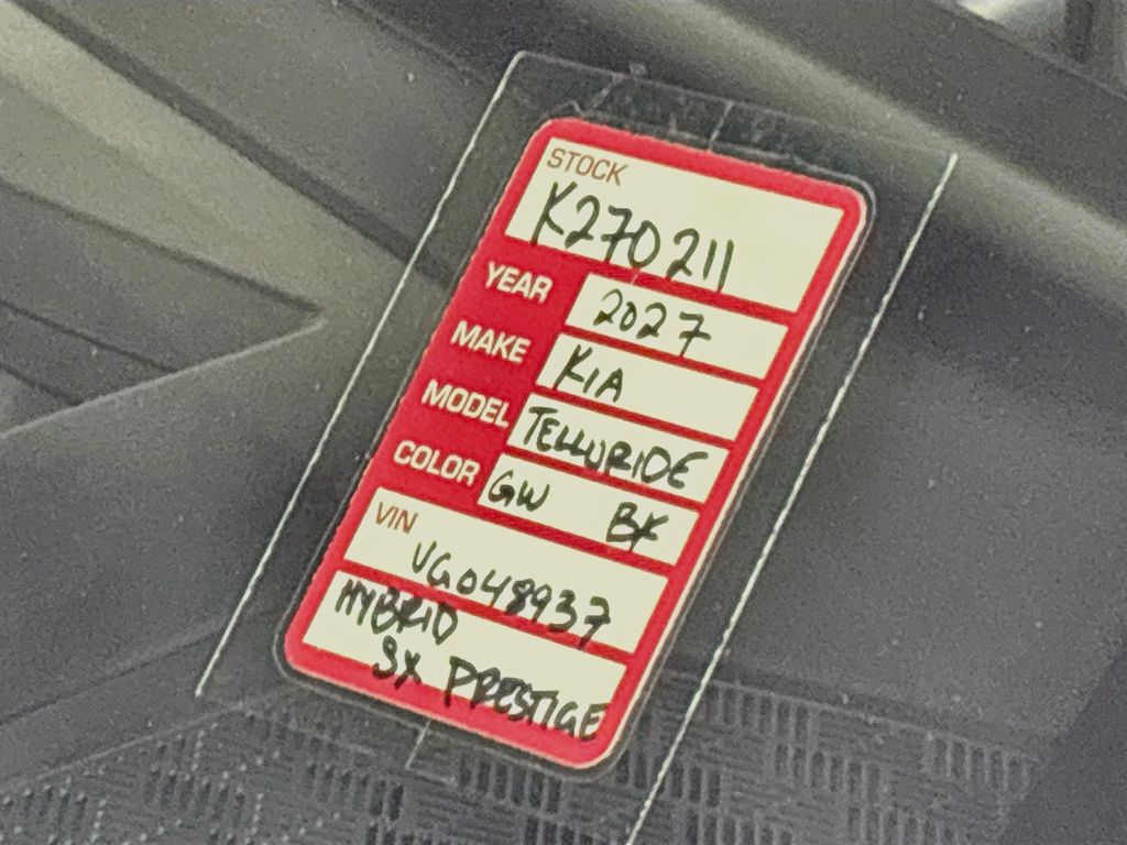 2027 Kia Telluride Hybrid SX Prestige