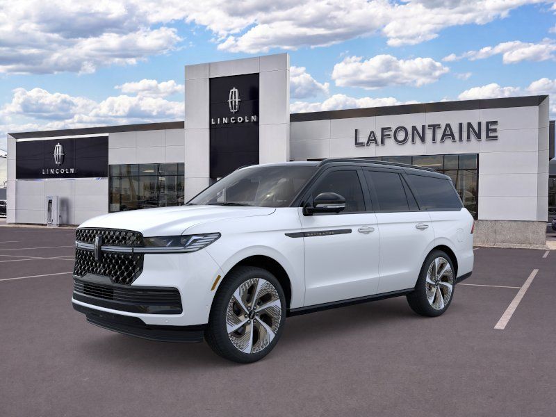 White Metallic 2026 Lincoln Navigator SUV / Crossover Four-Wheel Drive Automatic