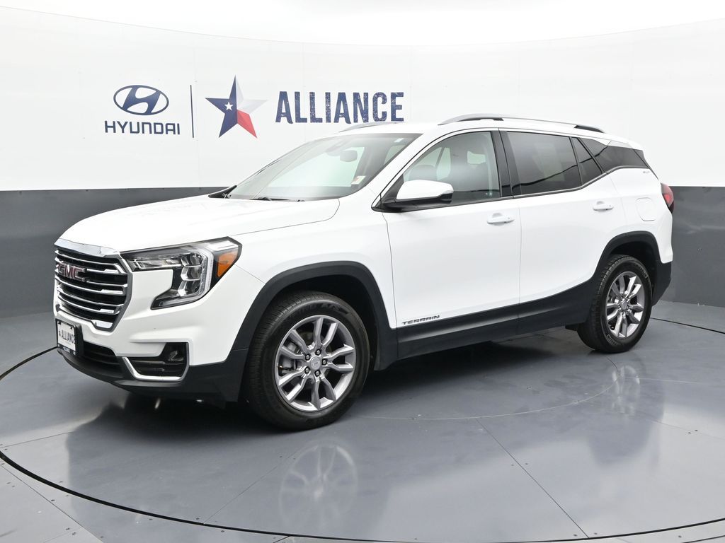 Summit White 2024 GMC Terrain SUV / Crossover All-Wheel Drive 9-Speed Automatic