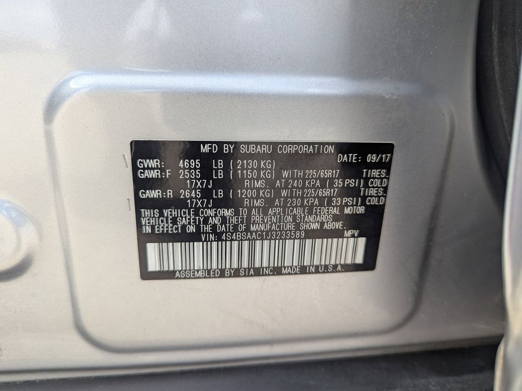 used 2018 Subaru Outback car, priced at $10,993