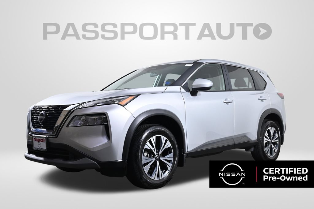 Brilliant Silver Metallic 2023 Nissan Rogue SUV / Crossover All-Wheel Drive Automatic