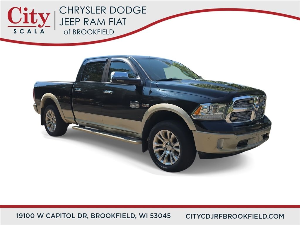 Black Forest Green Pearlcoat 2016 RAM 1500 Pickup Truck Four-Wheel Drive 8-Speed Automatic