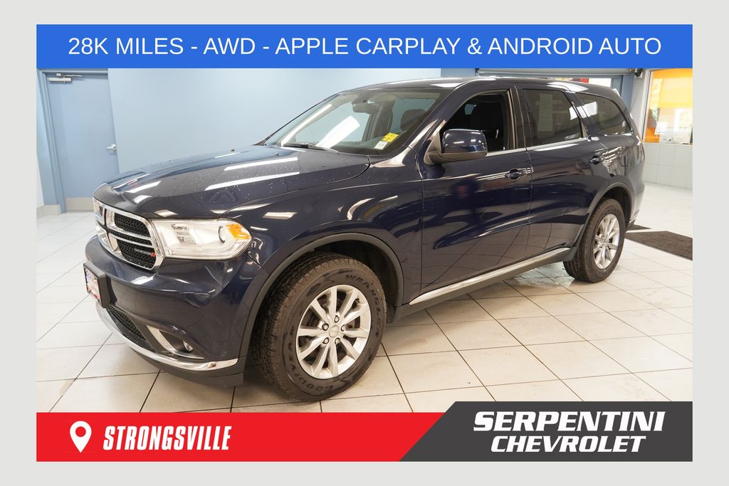 Blu By You Pearlcoat 2018 Dodge Durango SUV / Crossover All-Wheel Drive 8-Speed Automatic