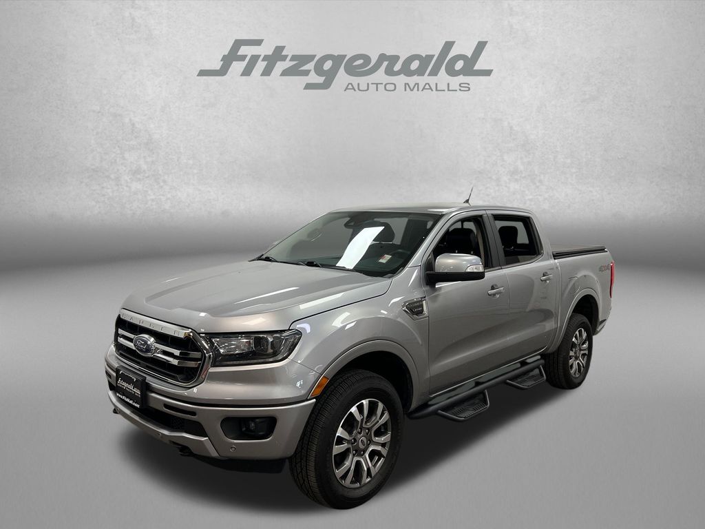 Silver Metallic 2020 Ford Ranger Pickup Truck Four-Wheel Drive Automatic